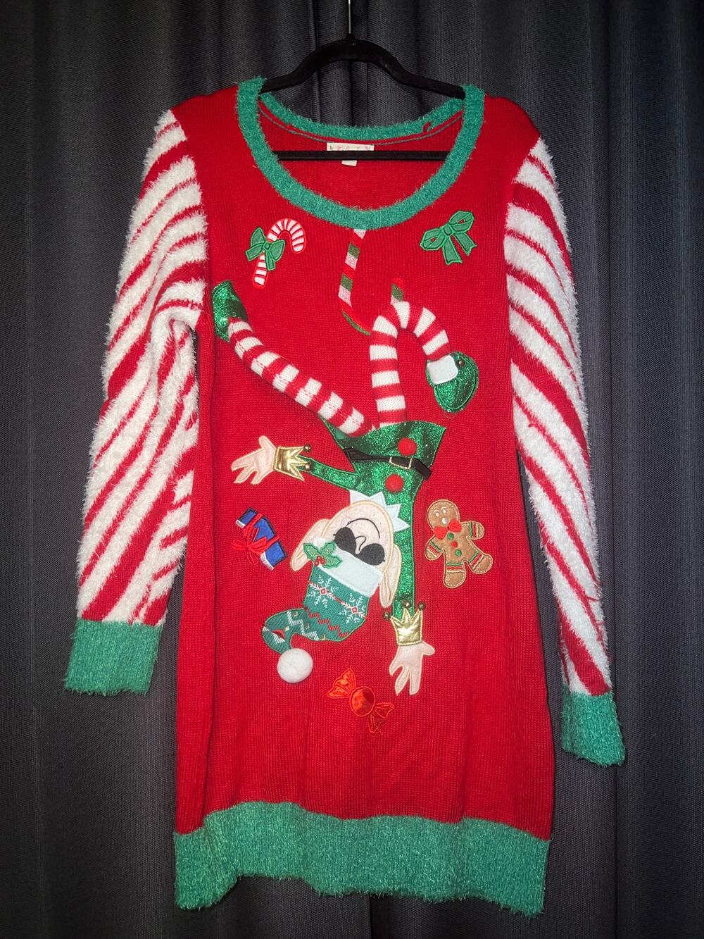 Ugly Christmas Sweater Xmas Size XXL Dress